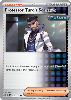 Pokémon TCG Professor Turo's Scenario – PRE 121/131 Uncommon Reverse Holofoil – EN
