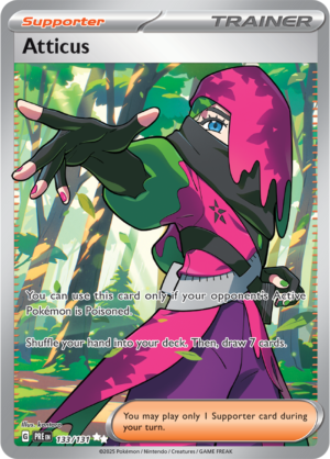 Pokémon TCG Atticus – PRE 133/131 Ultra Rare Holo – EN