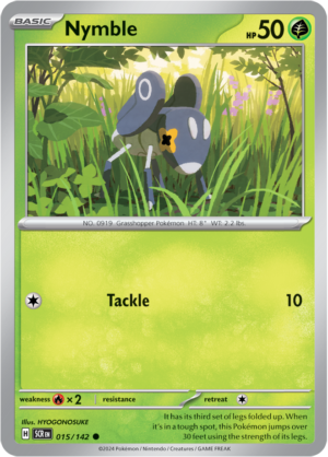 Pokémon TCG Nymble – SCR 015/142 Common Regular – EN