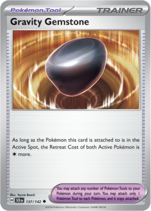 Pokémon TCG Gravity Gemstone – SCR 137/142 Uncommon Reverse Holofoil – EN