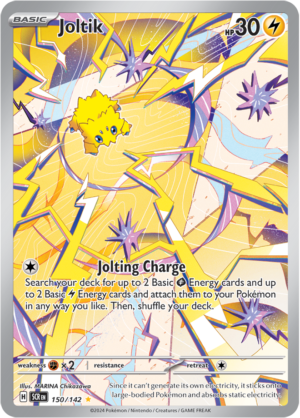 Pokémon TCG Joltik – SCR 150/142 Illustration Rare Holo – EN