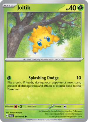 Pokémon TCG Joltik – SFA 001/064 Common Reverse Holofoil – EN