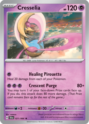 Pokémon TCG Cresselia – SFA 021/064 Rare Holo – EN