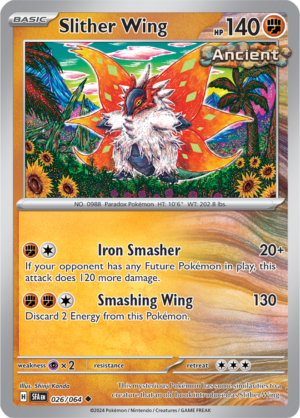 Pokémon TCG Slither Wing – SFA 026/064 Uncommon Regular – EN