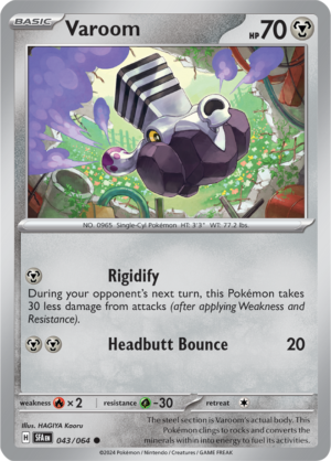 Pokémon TCG Varoom – SFA 043/064 Common Reverse Holofoil – EN