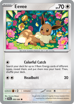 Pokémon TCG Eevee – SFA 050/064 Common Reverse Holofoil – EN