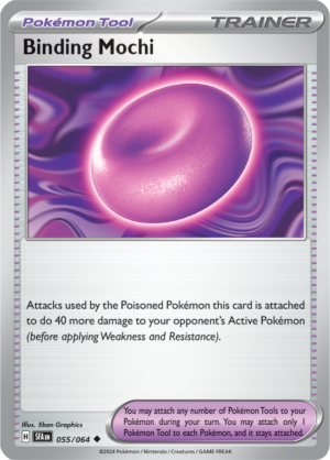 Pokémon TCG Binding Mochi – SFA 055/064 Uncommon Reverse Holofoil – EN
