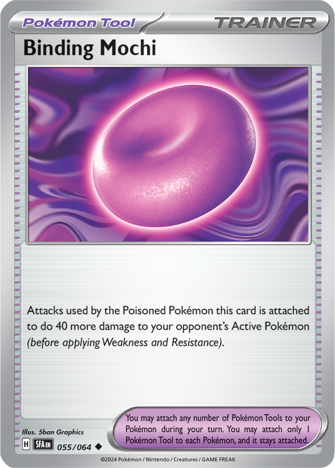 Pokémon TCG Binding Mochi – SFA 055/064 Uncommon Reverse Holofoil – EN