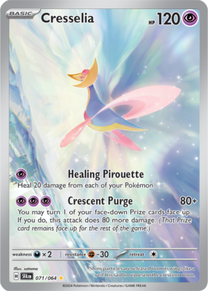 Pokémon TCG Cresselia – SFA 071/064 Illustration Rare Holo – EN