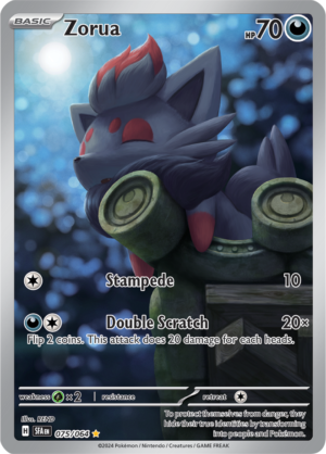 Pokémon TCG Zorua – SFA 075/064 Illustration Rare Holo – EN