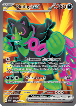 Pokémon TCG Okidogi ex – SFA 082/064 Ultra Rare Holo – EN
