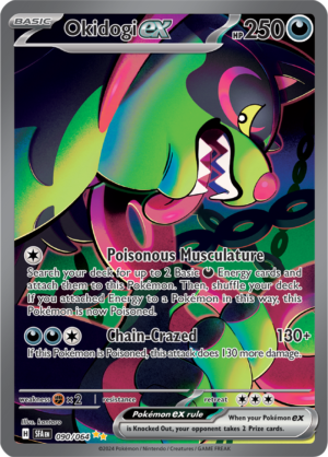 Pokémon TCG Okidogi ex – SFA 090/064 Special Illustration Rare Holo – EN