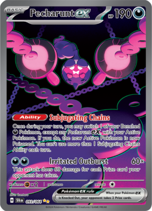 Pokémon TCG Pecharunt ex – SFA 093/064 Special Illustration Rare Holo – EN