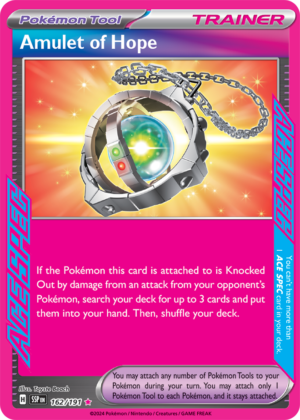 Pokémon TCG Amulet of Hope – SSP 162/191 ACE SPEC Rare Holo – EN