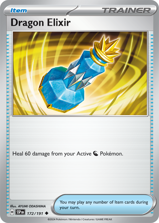 Pokémon TCG Dragon Elixir – SSP 172/191 Uncommon Regular – EN