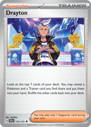 Pokémon TCG Drayton – SSP 174/191 Uncommon Reverse Holofoil – EN