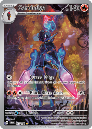 Pokémon TCG Ceruledge – SSP 197/191 Illustration Rare Holo – EN