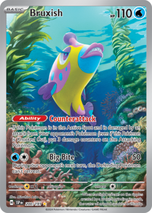 Pokémon TCG Bruxish – SSP 200/191 Illustration Rare Holo – EN