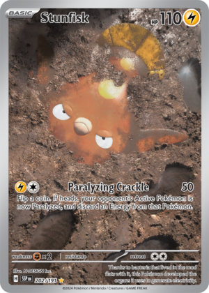 Pokémon TCG Stunfisk – SSP 202/191 Illustration Rare Holo – EN