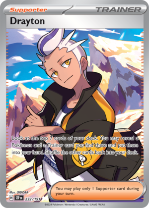Pokémon TCG Drayton – SSP 232/191 Ultra Rare Holo – EN
