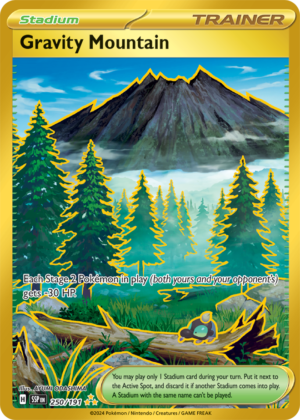 Pokémon TCG Gravity Mountain – SSP 250/191 Hyper Rare Holo – EN