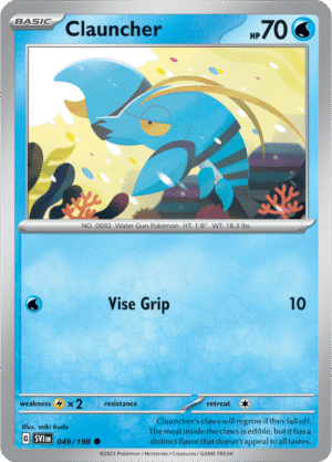Pokémon TCG Clauncher – SVI 049/198 Common Regular – EN