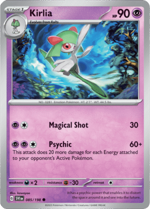Pokémon TCG Kirlia – SVI 085/198 Common Regular – EN