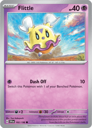 Pokémon TCG Flittle – SVI 102/198 Common Regular – EN