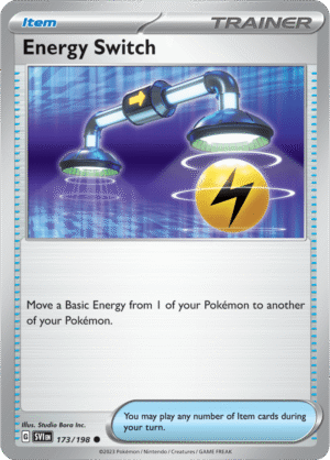 Pokémon TCG Energy Switch – SVI 173/198 Common Reverse Holofoil – EN