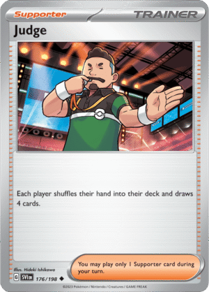 Pokémon TCG Judge – SVI 176/198 Uncommon Reverse Holofoil – EN