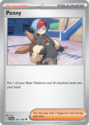 Pokémon TCG Penny – SVI 183/198 Uncommon Reverse Holofoil – EN