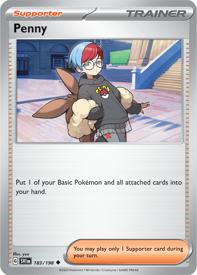 Pokémon TCG Penny – SVI 183/198 Uncommon Reverse Holofoil – EN