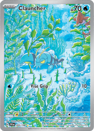 Pokémon TCG Clauncher – SVI 205/198 Illustration Rare Holo – EN