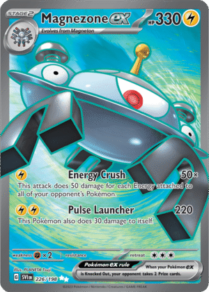 Pokémon TCG Magnezone ex – SVI 226/198 Ultra Rare Holo – EN