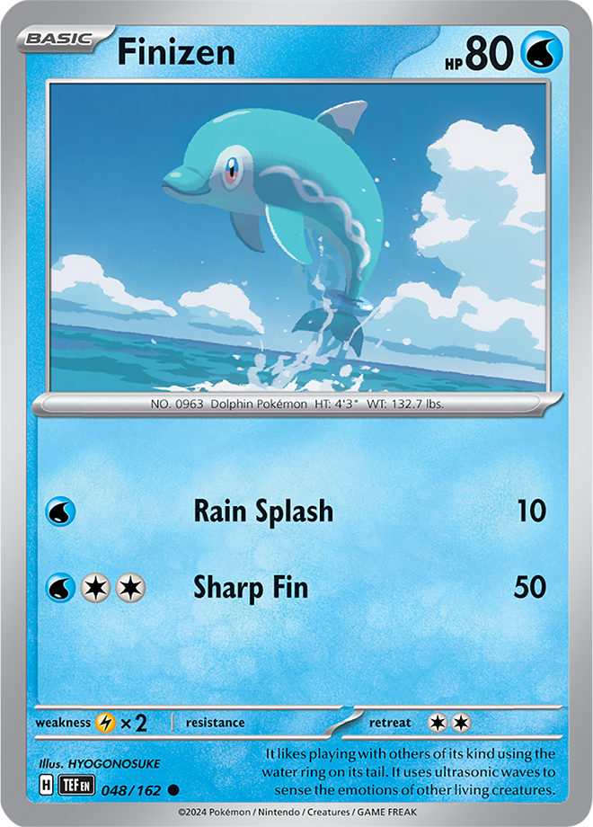 Pokémon TCG Finizen – TEF 048/162 Common Regular – EN
