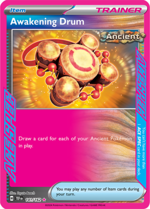 Pokémon TCG Awakening Drum – TEF 141/162 ACE SPEC Rare Holo – EN