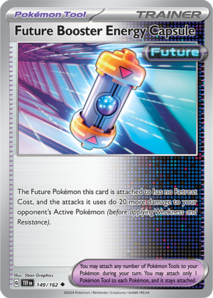 Pokémon TCG Future Booster Energy Capsule – TEF 149/162 Uncommon Reverse Holofoil – EN