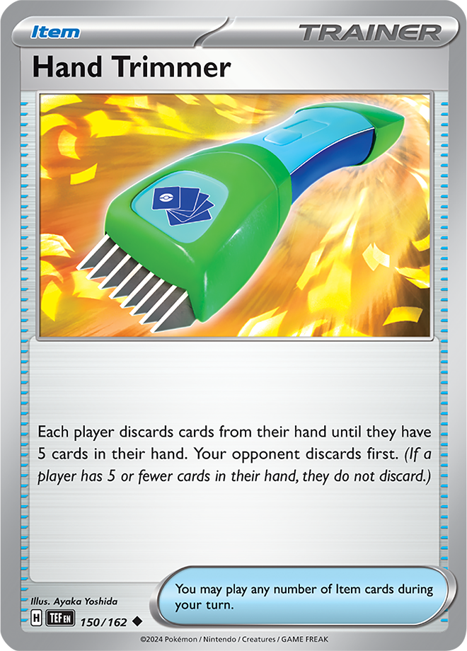 Pokémon TCG Hand Trimmer – TEF 150/162 Uncommon Regular – EN