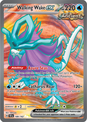 Pokémon TCG Walking Wake ex – TEF 189/162 Ultra Rare Holo – EN