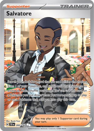 Pokémon TCG Salvatore – TEF 202/162 Ultra Rare Holo – EN