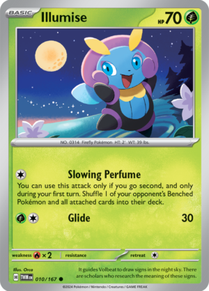 Pokémon TCG Illumise – TWM 010/167 Common Regular – EN