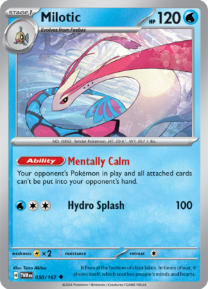 Pokémon TCG Milotic – TWM 050/167 Uncommon Regular – EN