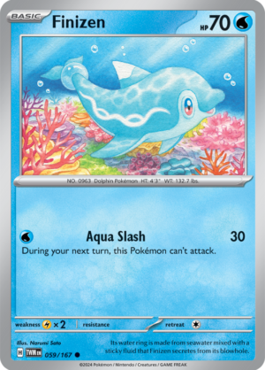 Pokémon TCG Finizen – TWM 059/167 Common Regular – EN