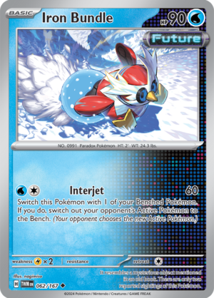 Pokémon TCG Iron Bundle – TWM 062/167 Uncommon Regular – EN