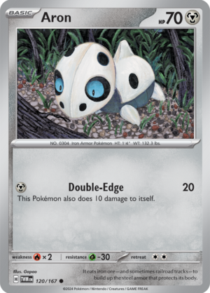 Pokémon TCG Aron – TWM 120/167 Common Regular – EN