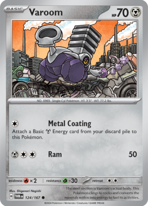 Pokémon TCG Varoom – TWM 124/167 Common Regular – EN
