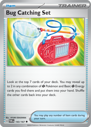 Pokémon TCG Bug Catching Set – TWM 143/167 Uncommon Regular – EN