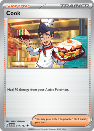 Pokémon TCG Cook – TWM 147/167 Uncommon Regular – EN