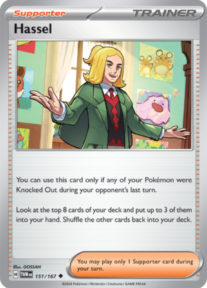 Pokémon TCG Hassel – TWM 151/167 Uncommon Regular – EN