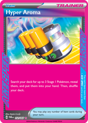 Pokémon TCG Hyper Aroma – TWM 152/167 ACE SPEC Rare Holo – EN